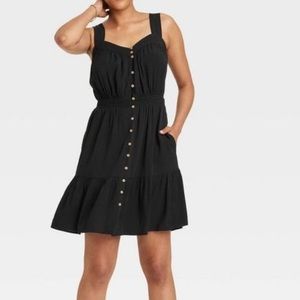 Knox rose button front dress